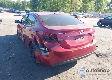 2016 Hyundai Elantra Se from USA, damaged, VIN 5NPDH4AE9GH794165